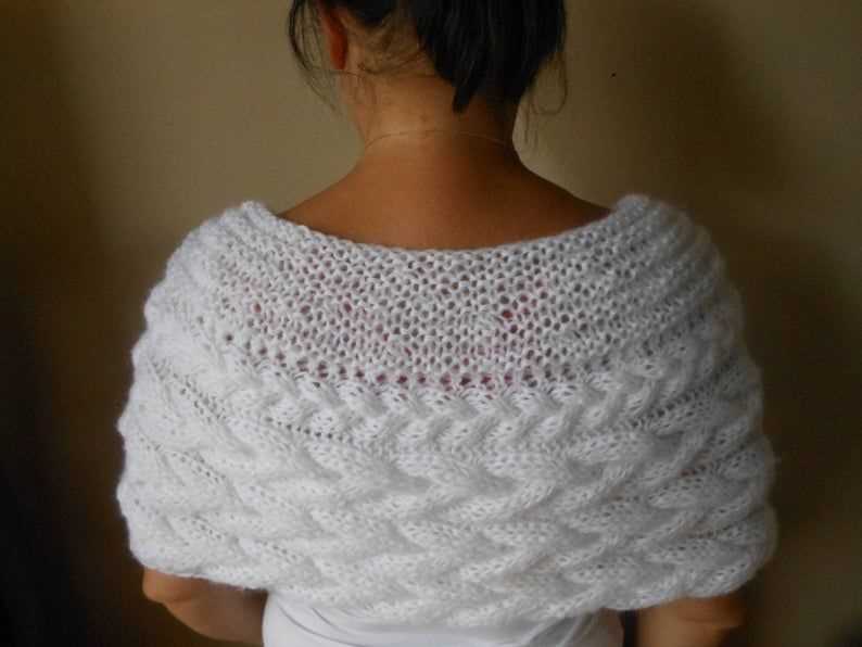 Wedding shrug knitting pattern