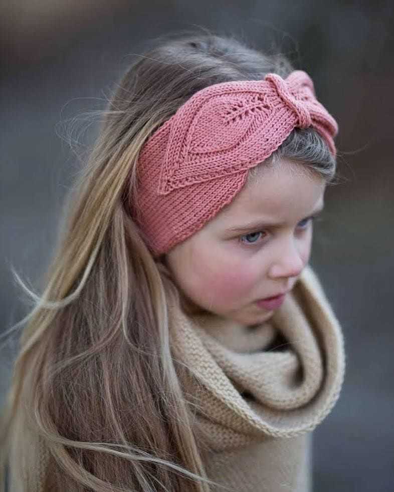 Child's knitted headband pattern free