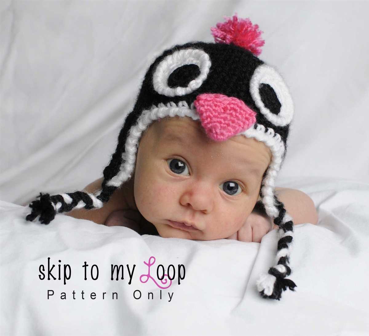 Penguin hat knitting pattern