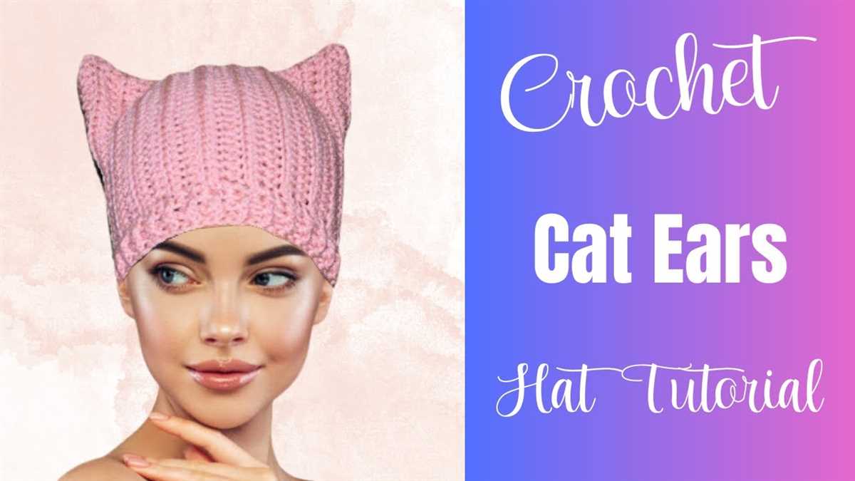 Kitty cat knit hat pattern