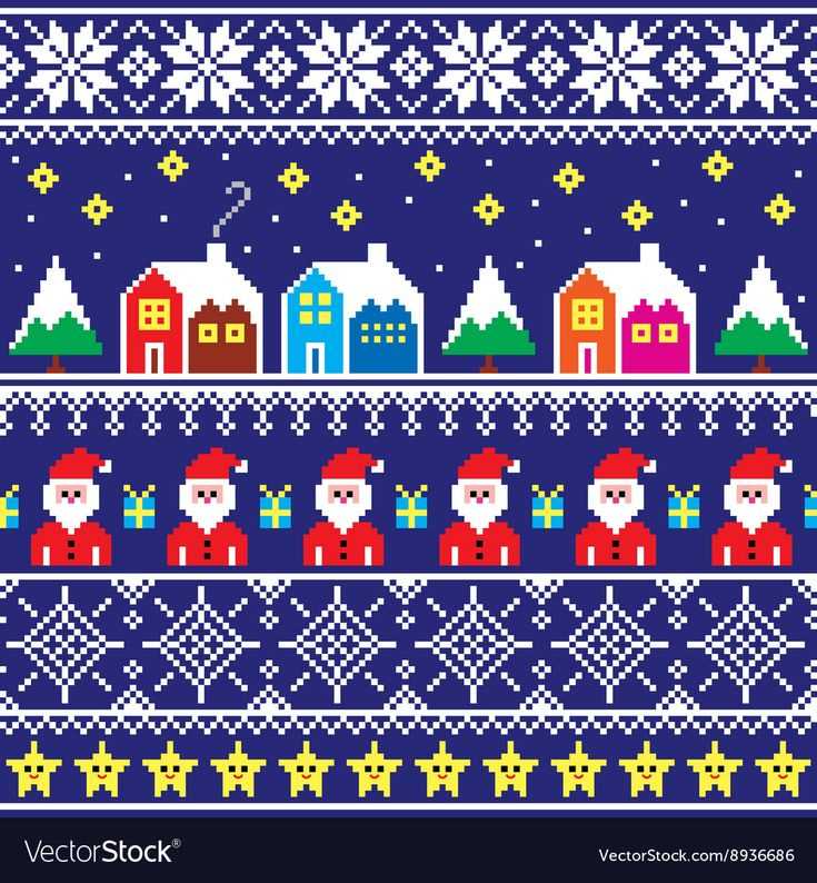 Retro christmas jumper knitting patterns