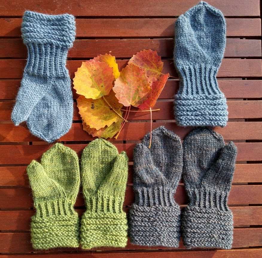 Spruce mittens knitting pattern