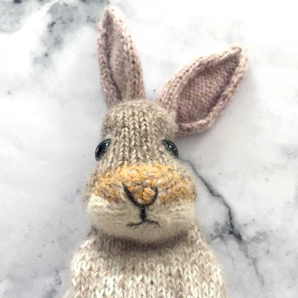 Easy rabbit knitting pattern