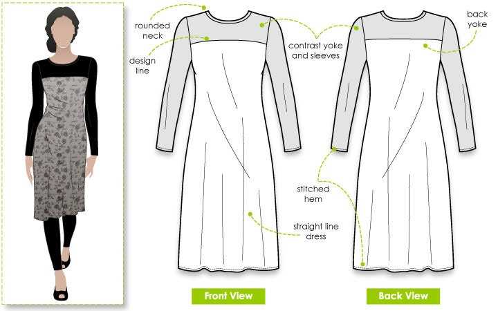 Easy knitted dress pattern