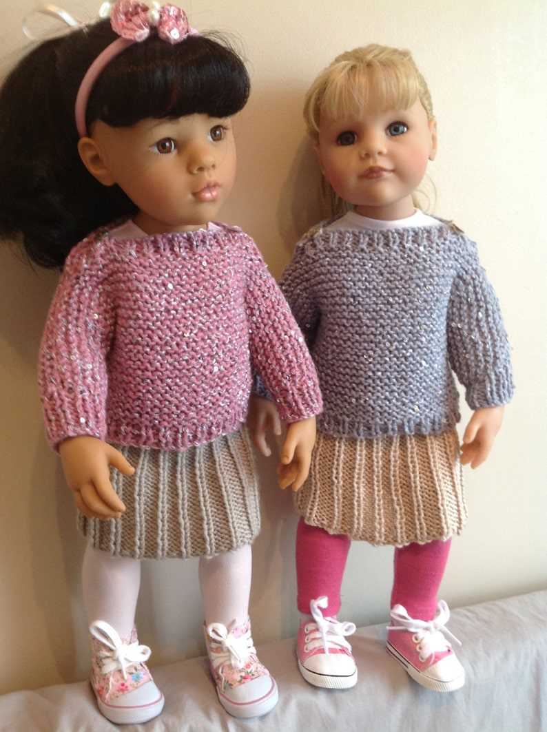Free knitting patterns for american doll