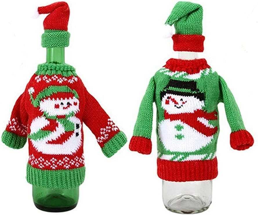 Wine bottle knitted covers patterns