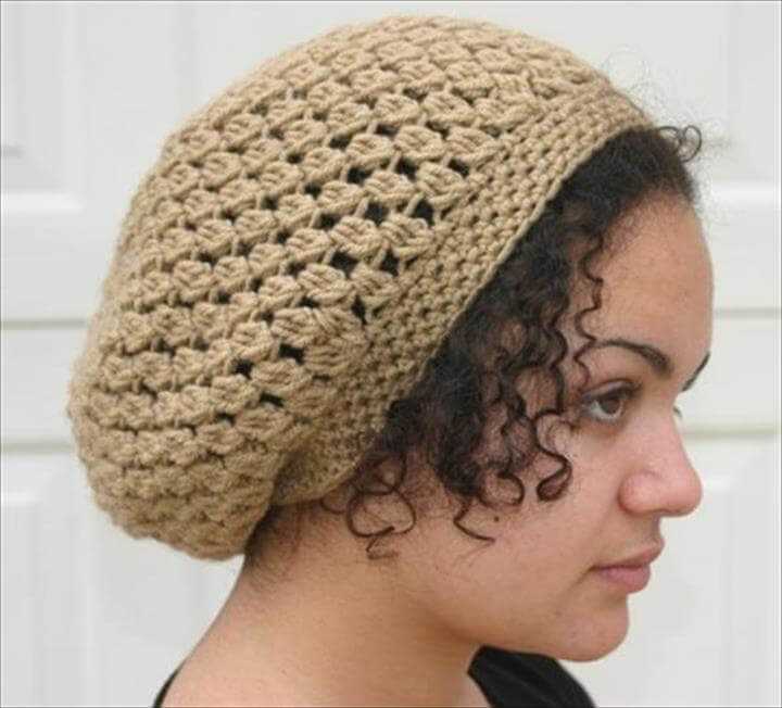 Free knitting pattern for ladies slouch hat