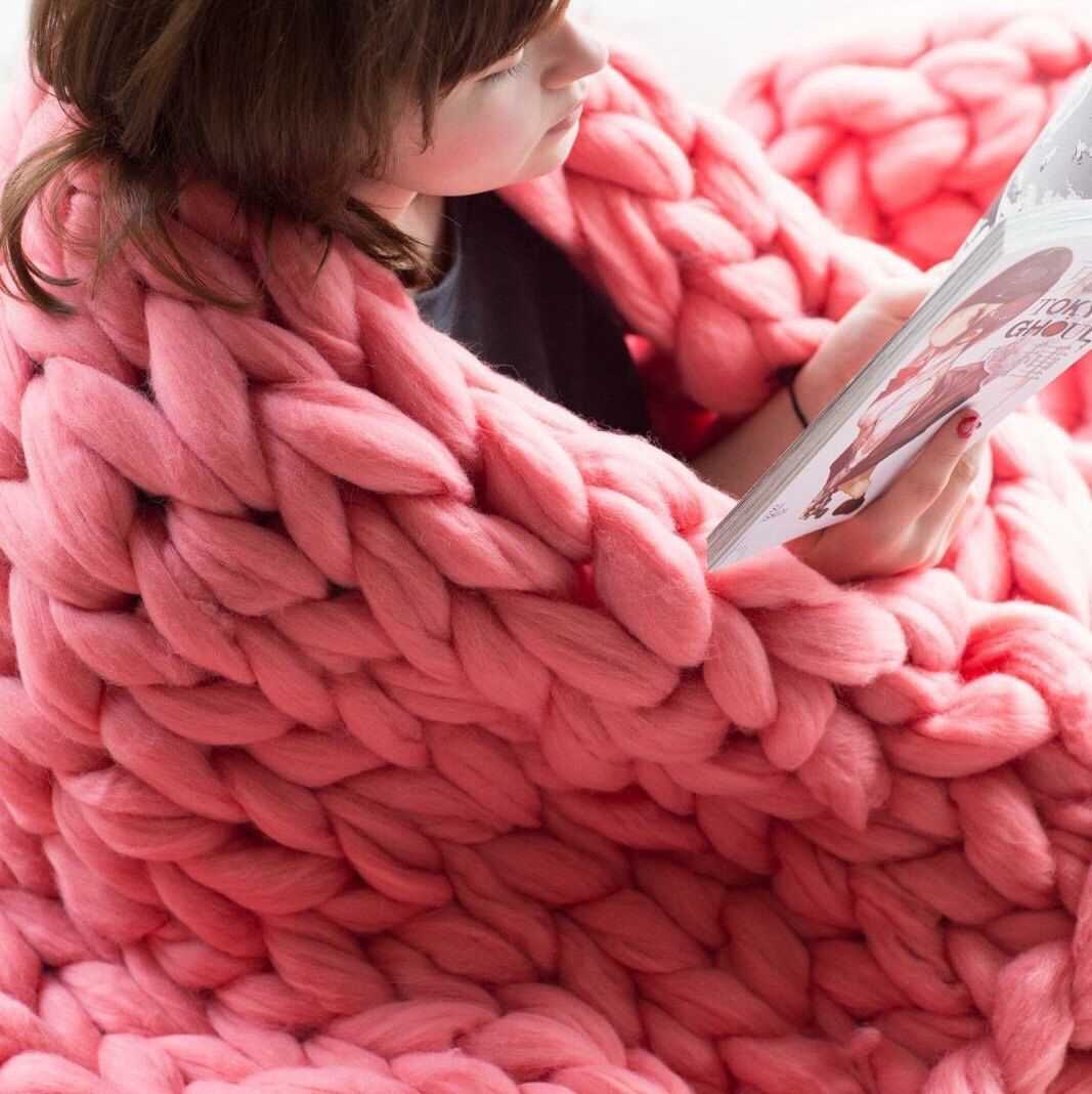 Queen size knit blanket pattern