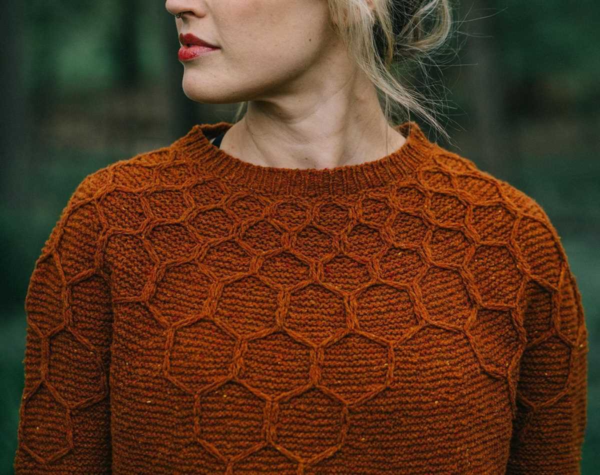 Cropped boxy sweater knitting pattern