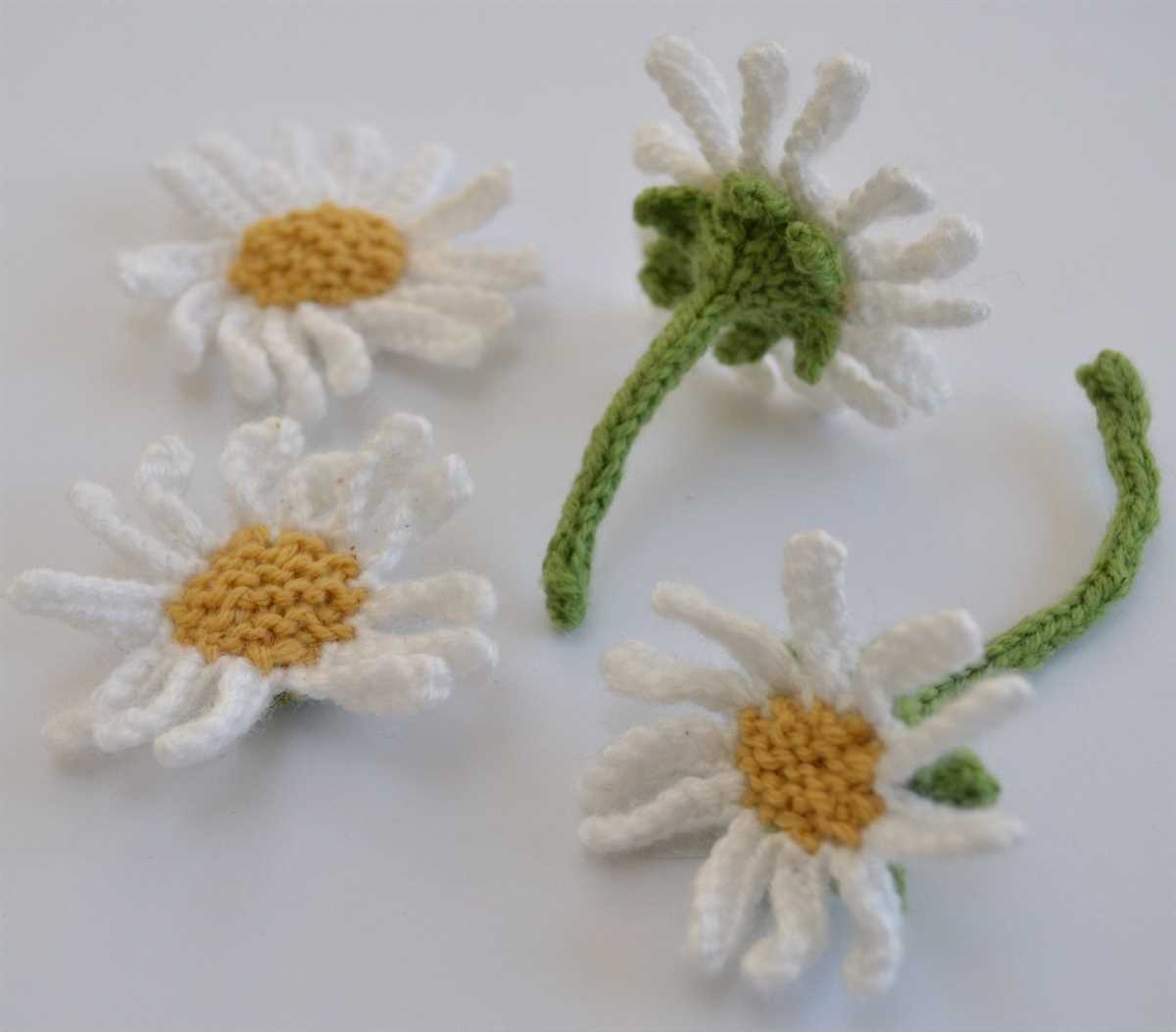 Daisy may knitting patterns