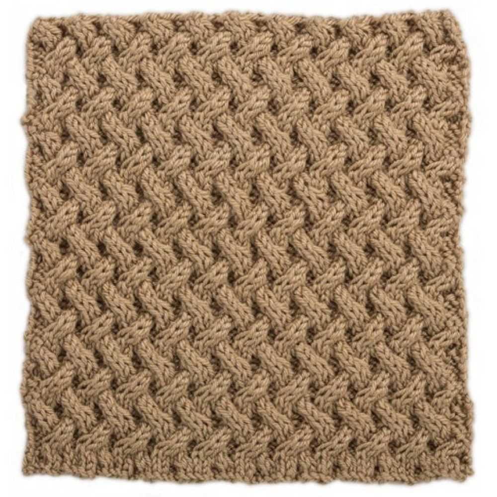Sand cable knit pattern