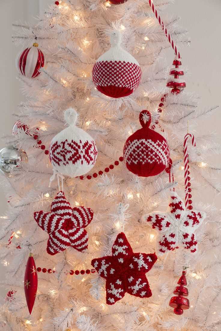 Knitting pattern christmas decorations