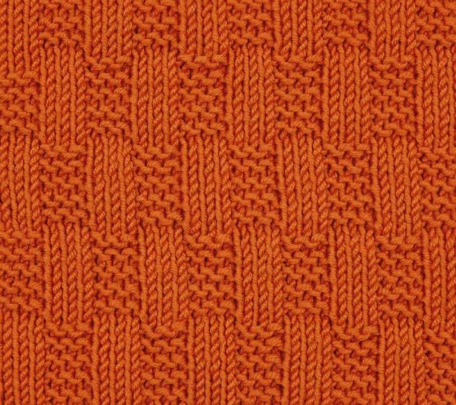 Knit stitch pattern