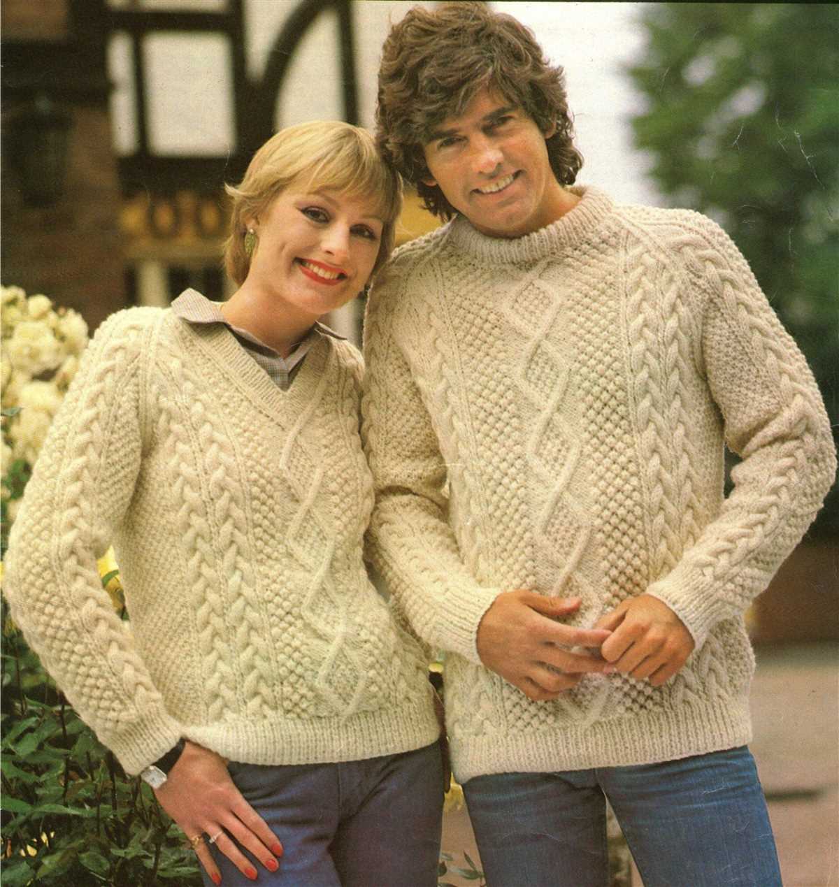 Mens sweater knitting pattern pdf