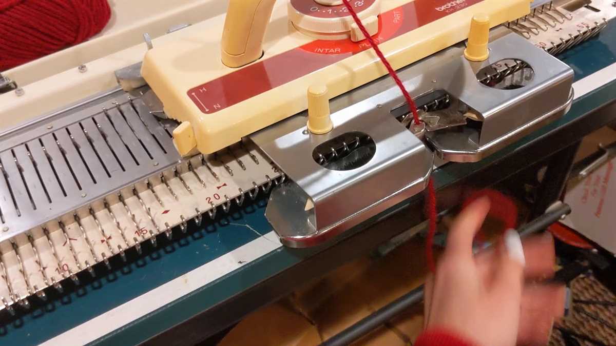Brother kx350 knitting machine patterns