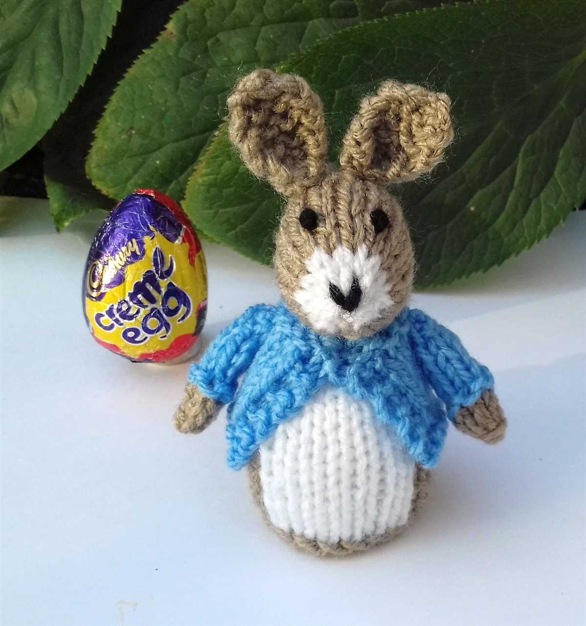 Knitted toy rabbit patterns free