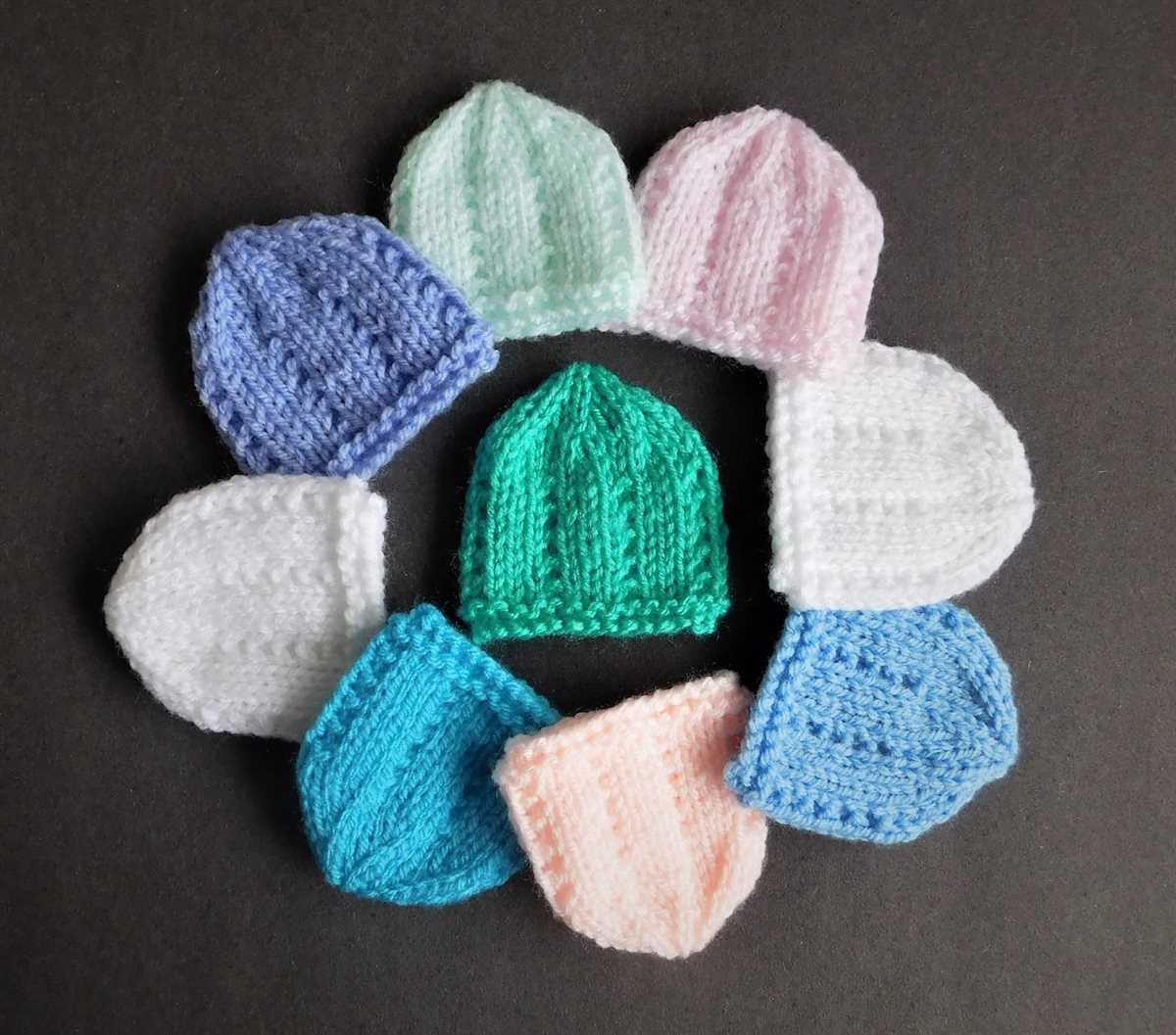 Knitted preemie hat patterns