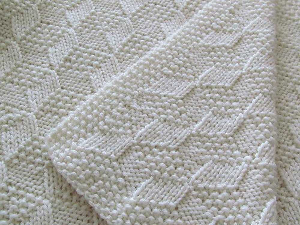Irish knit blanket pattern