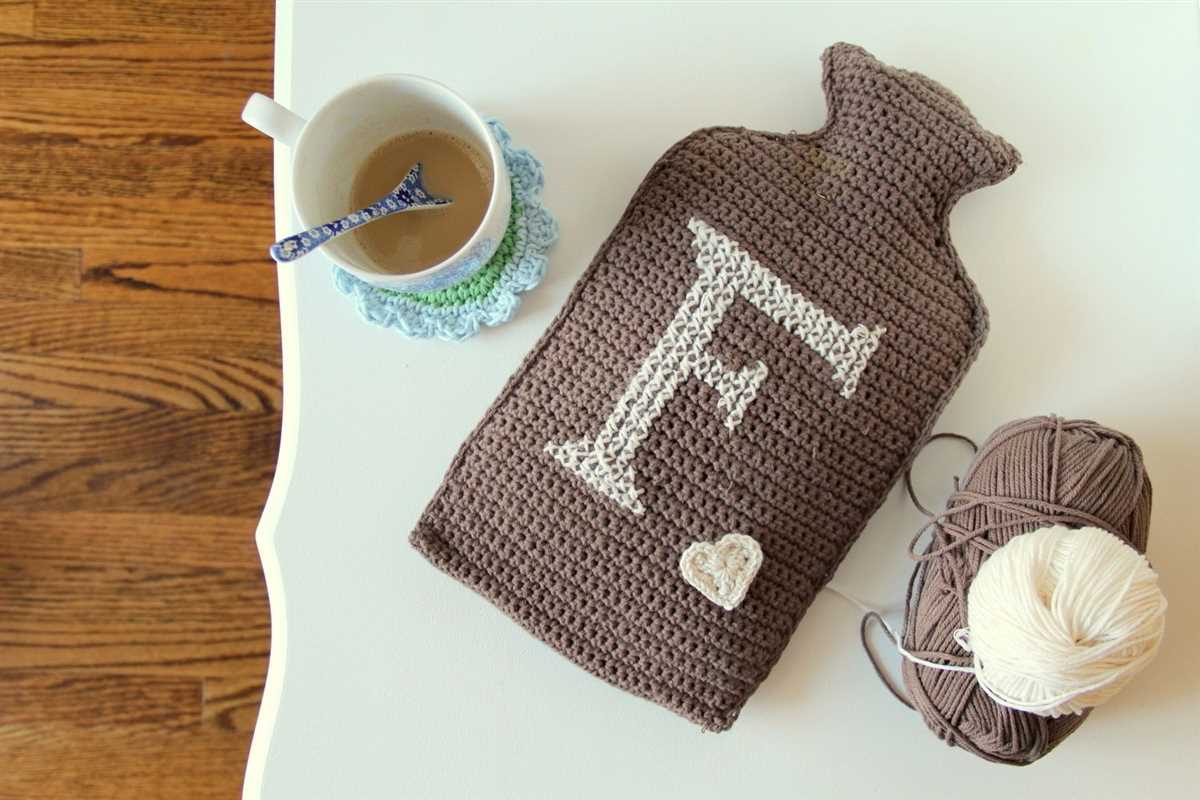 Free knitting pattern hot water bottle cover uk