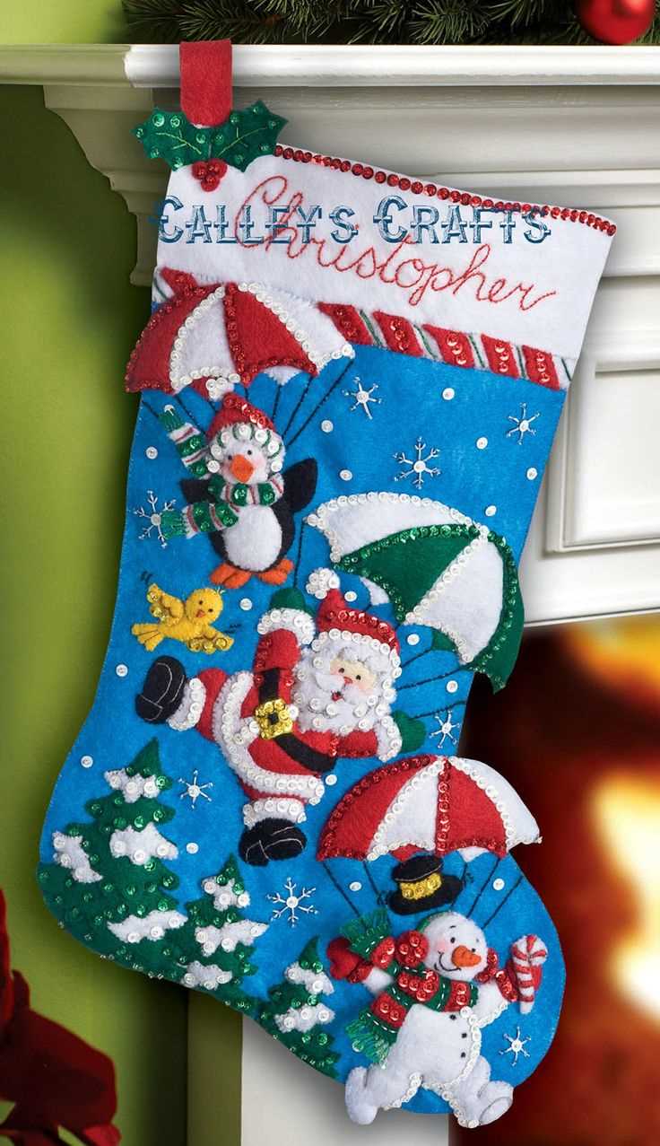 Bucilla knitted christmas stocking patterns