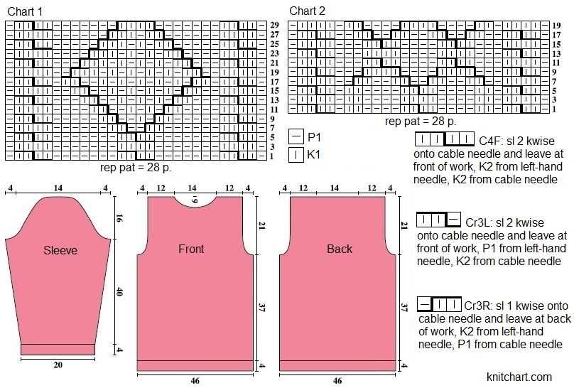 Diamond cardigan knitting pattern