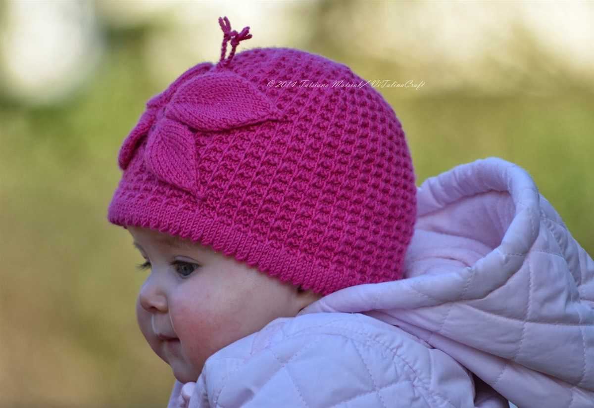 Easy knitting patterns for childrens hats