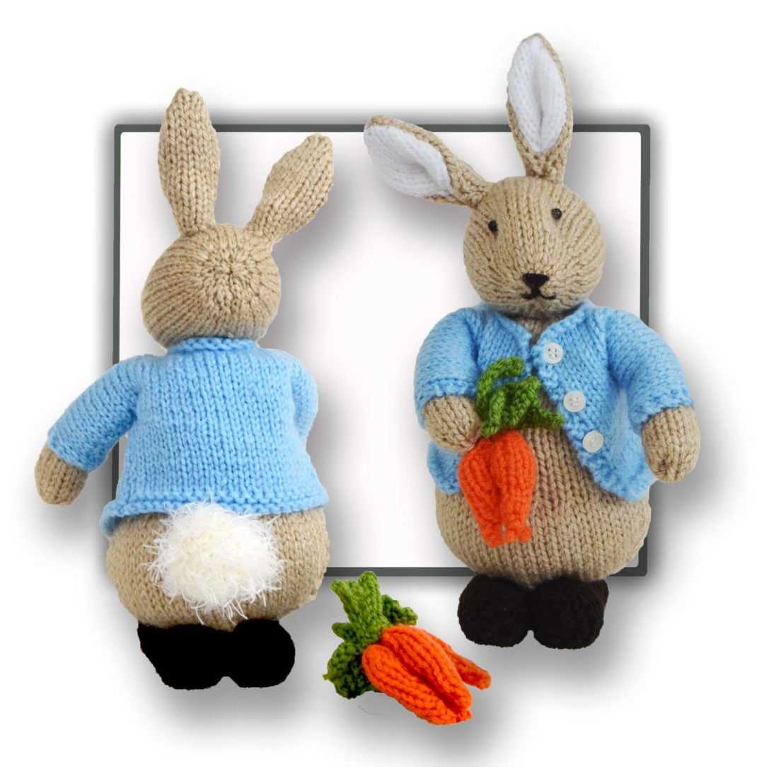 Free easter rabbit knitting patterns