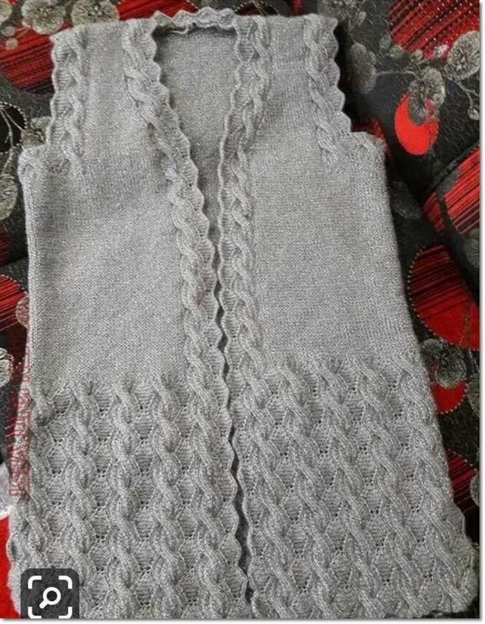 Knitting patterns for vests free