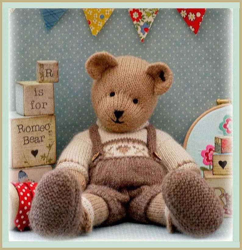 Free knit teddy bear pattern