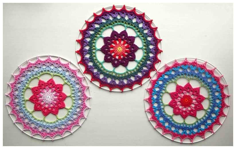 Knitting hoop patterns