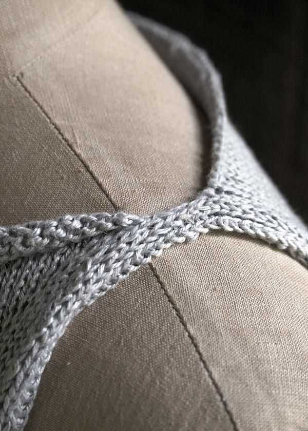 Create a Stylish Tank Top with a Machine Knitting Pattern Machine knit tank top pattern