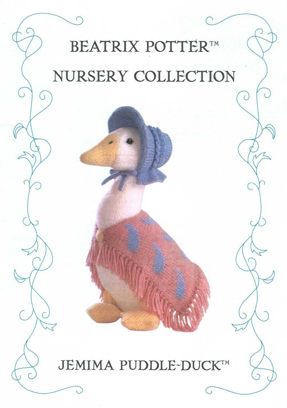 Beatrix potter nursery collection knitting patterns