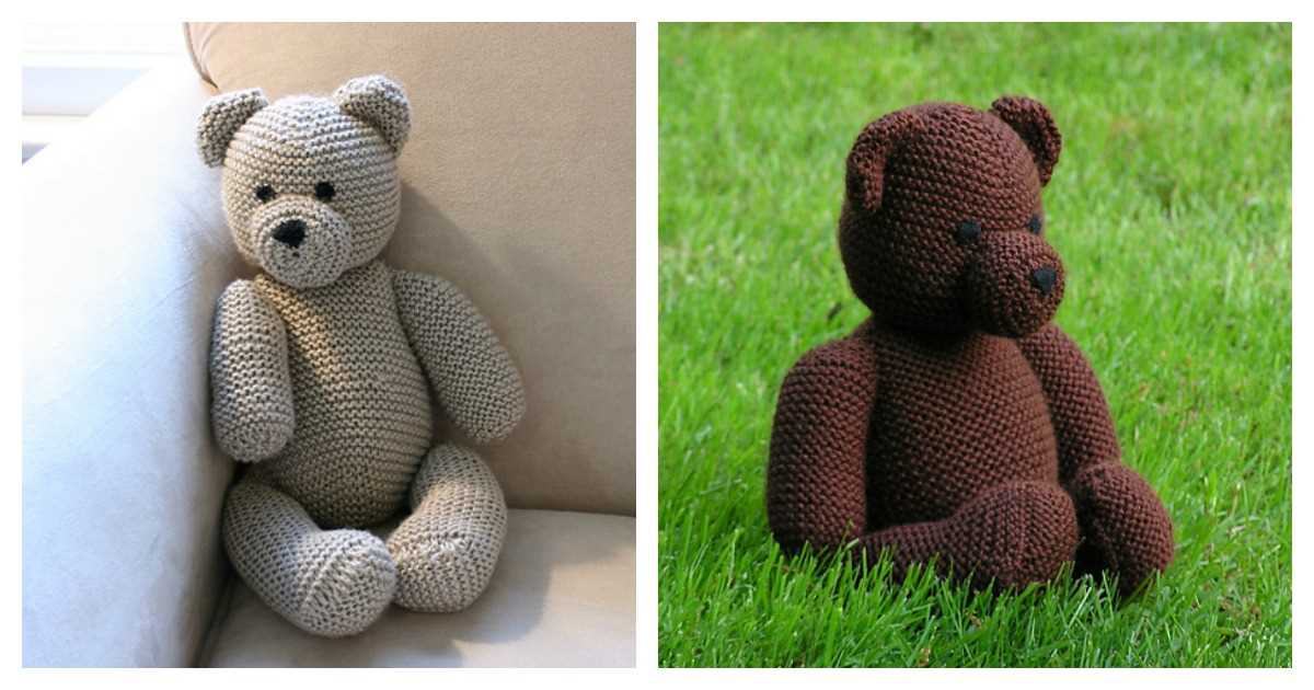 Teddy bear jumper knitting pattern