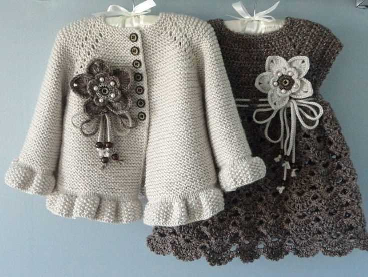 Newborn dress knitting pattern