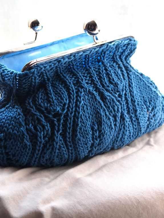 Knitted coin purse pattern free