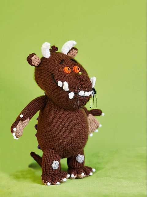 Free gruffalo knitting pattern