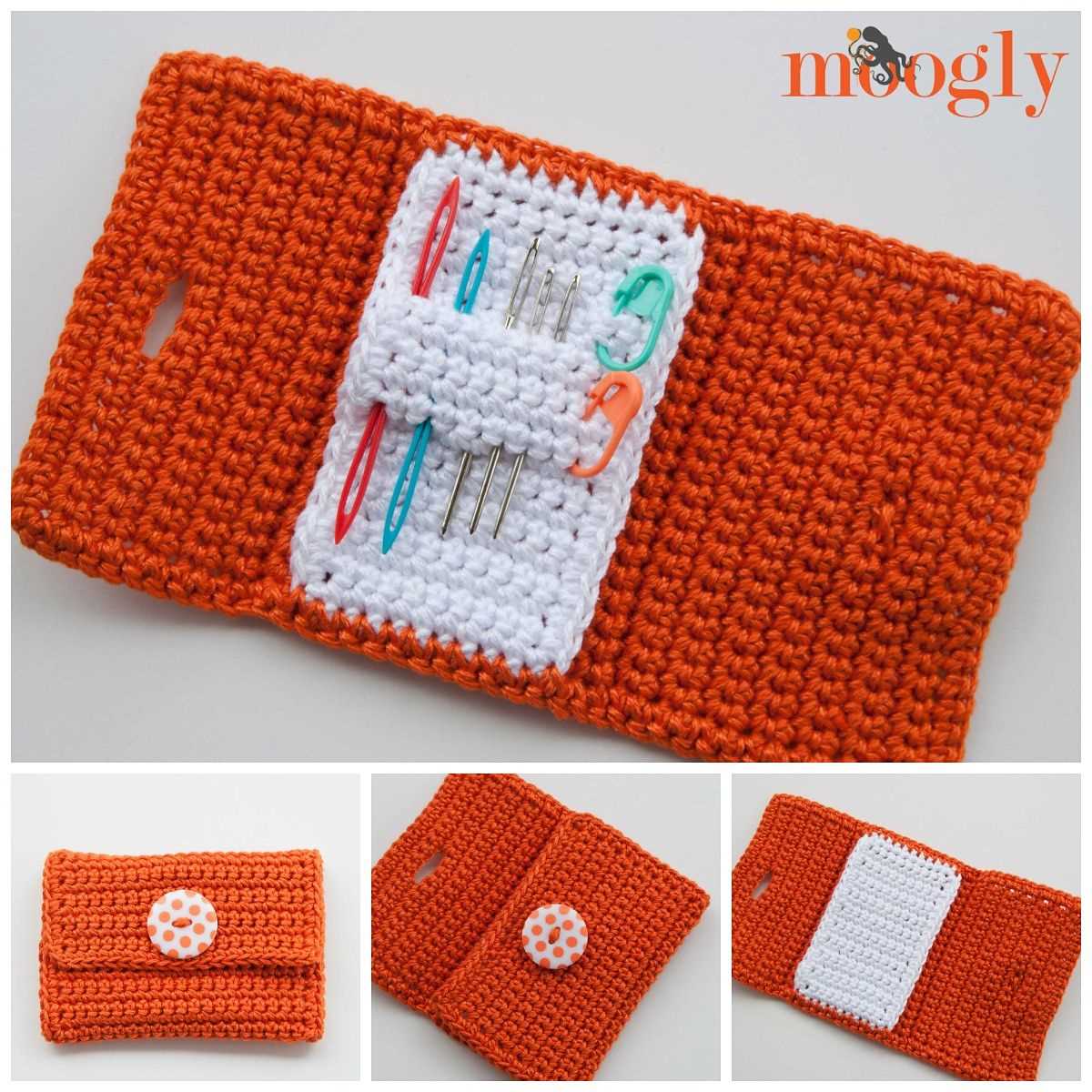 Free pattern for knitting needle case