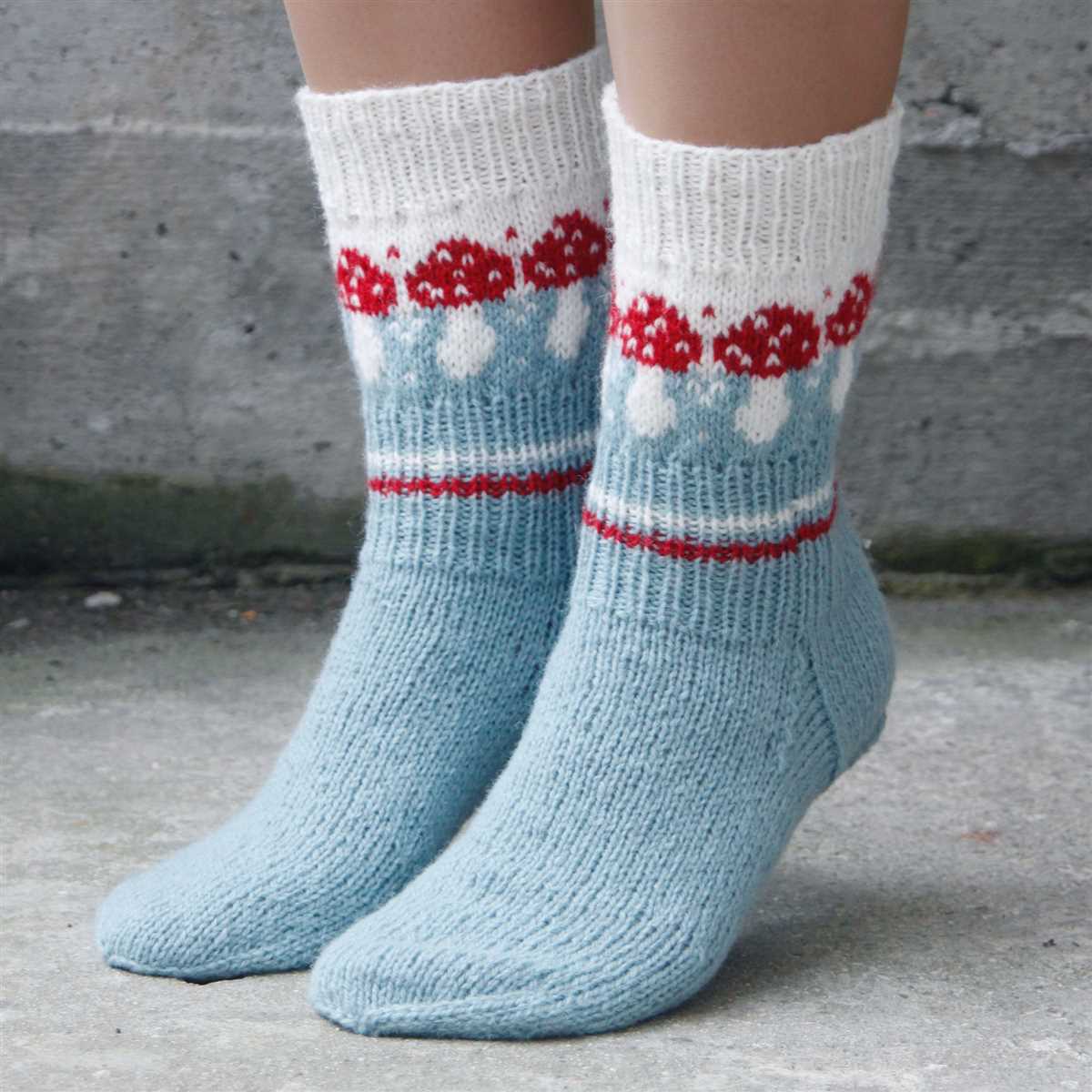 Knitting sock patterns