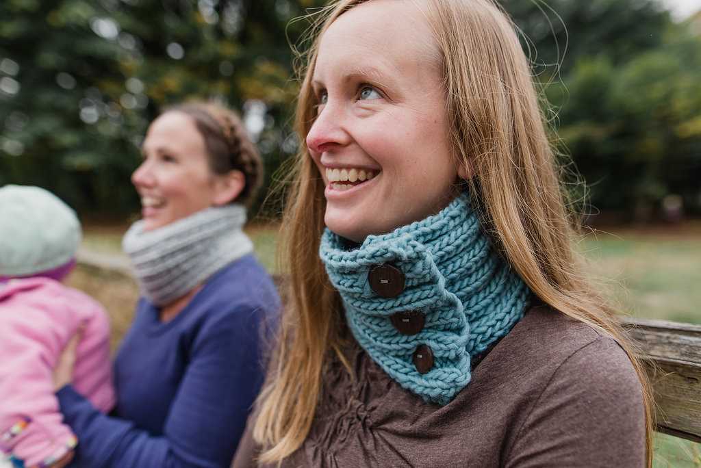 Summer cowl knitting pattern