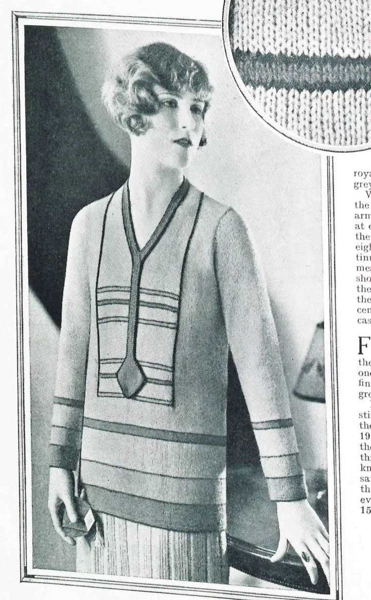 Free vintage knitting pattern
