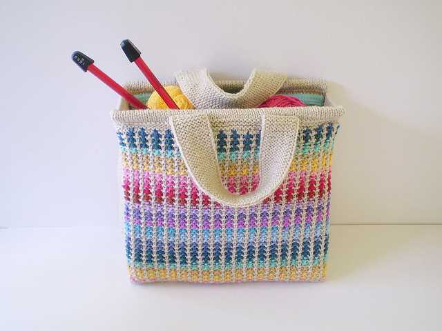 Free knit pattern bag