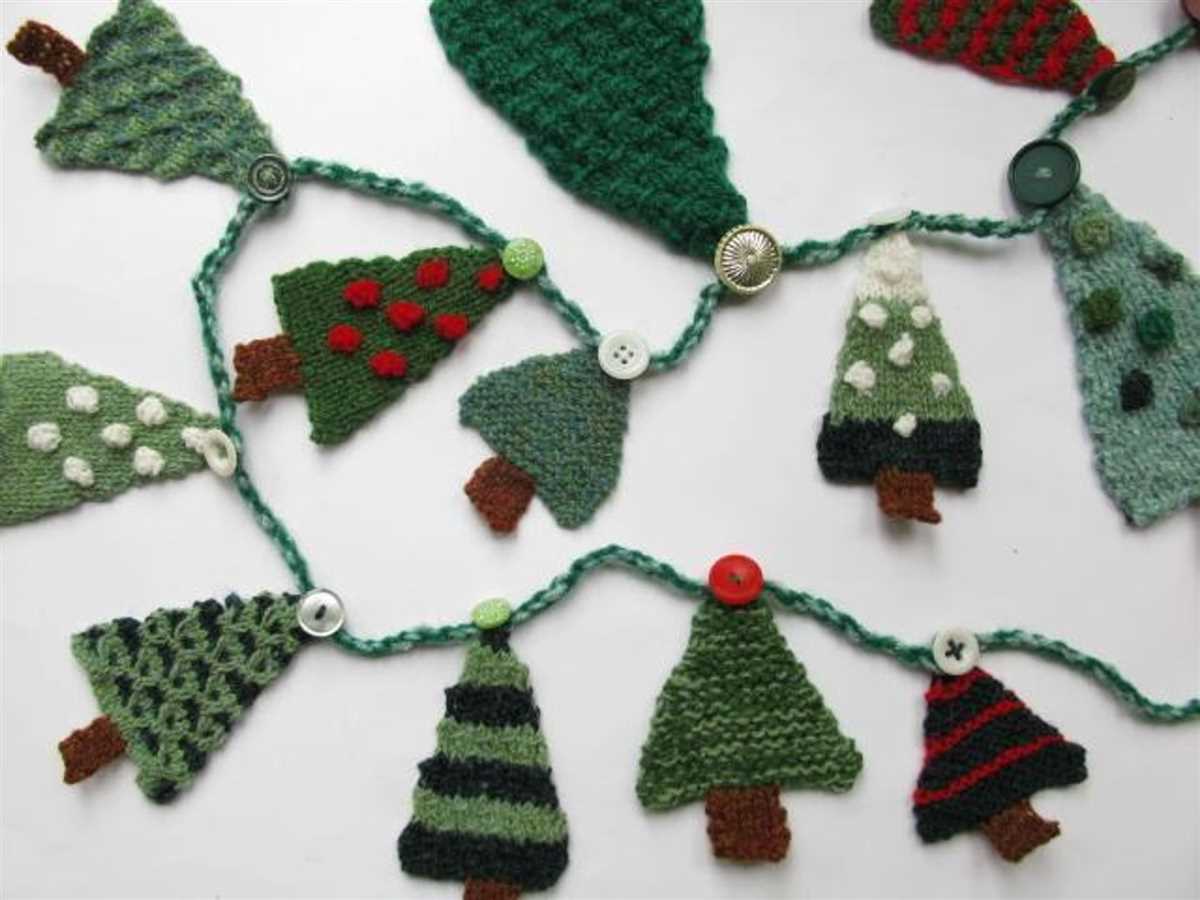 Christmas craft knitting patterns