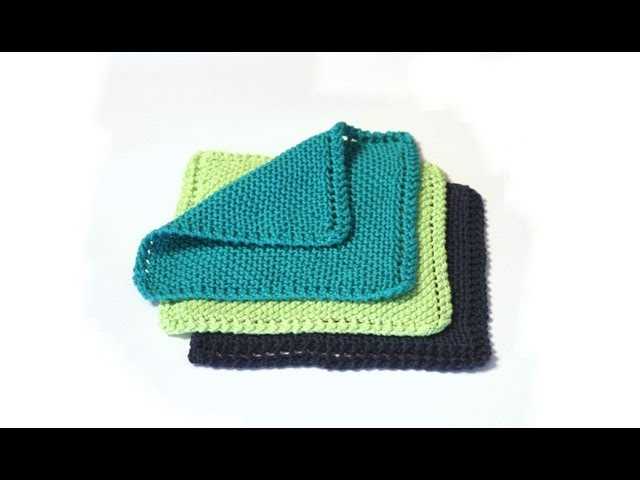 Revolutionize Your Kitchen with a Circular Knit Dishcloth Pattern Circular knit dishcloth pattern