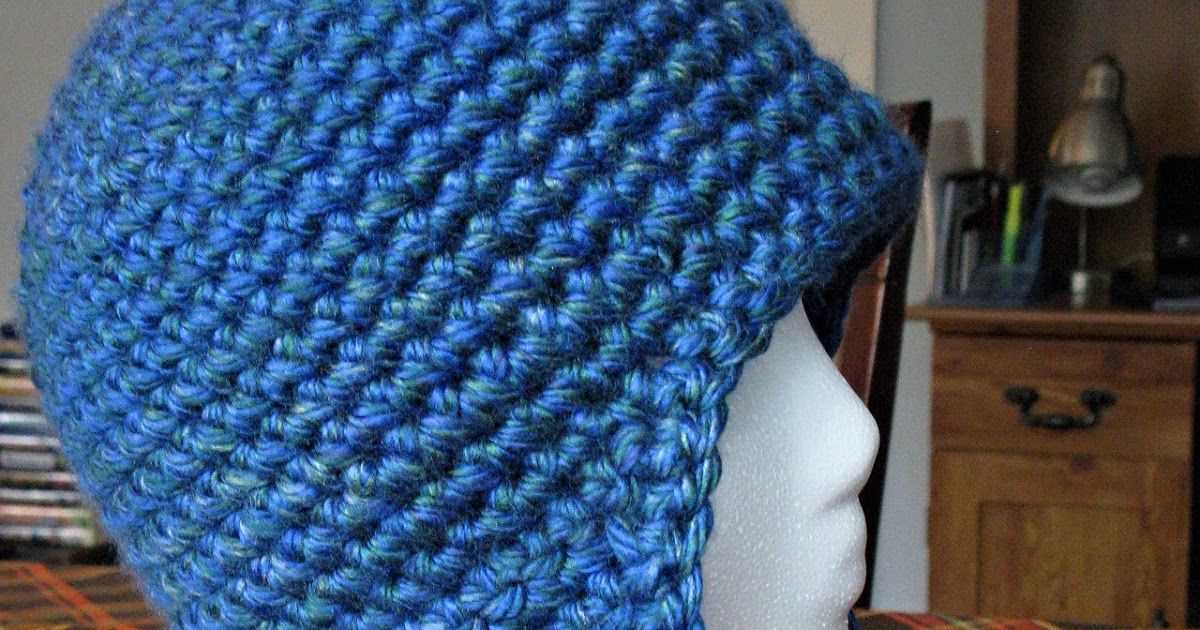 Knitting pattern mens hat bulky yarn