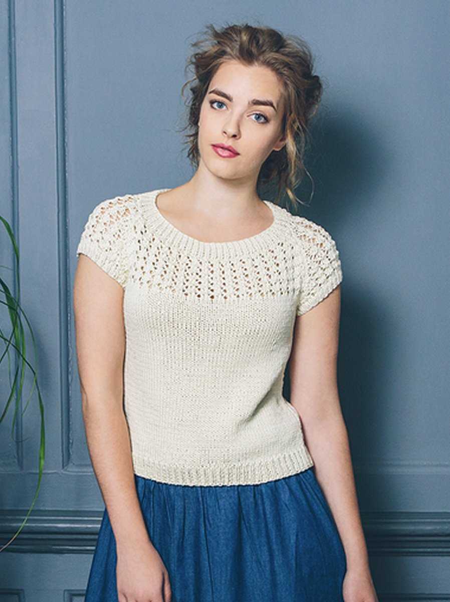 Free knitting patterns for cotton sweaters