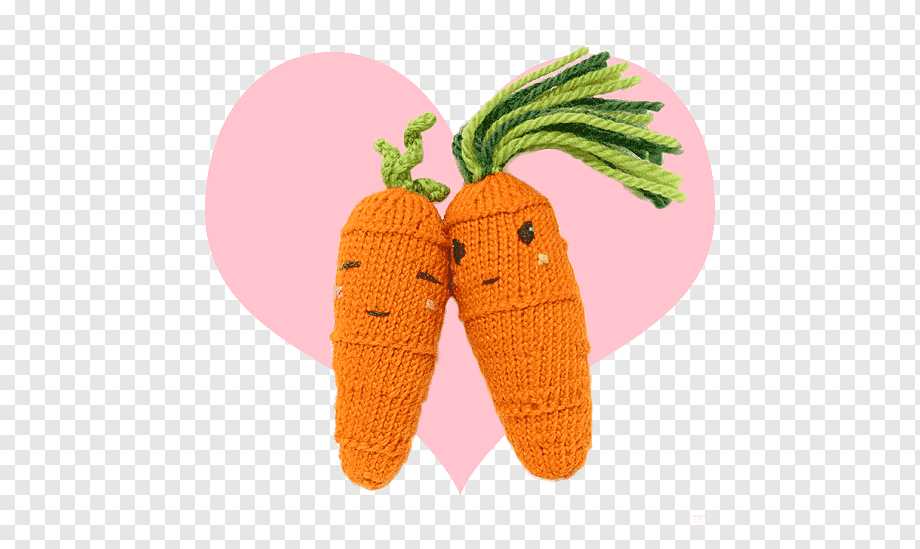 Carrot knitting pattern