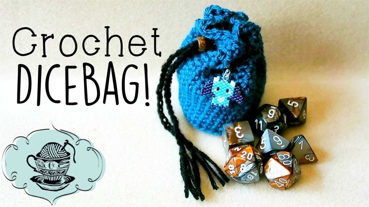 Create your own unique knitted dice bag with this easy-to-follow pattern Knitted dice bag pattern