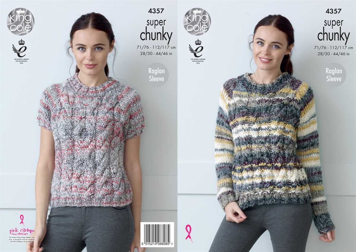 Knitting patterns ladies sweaters