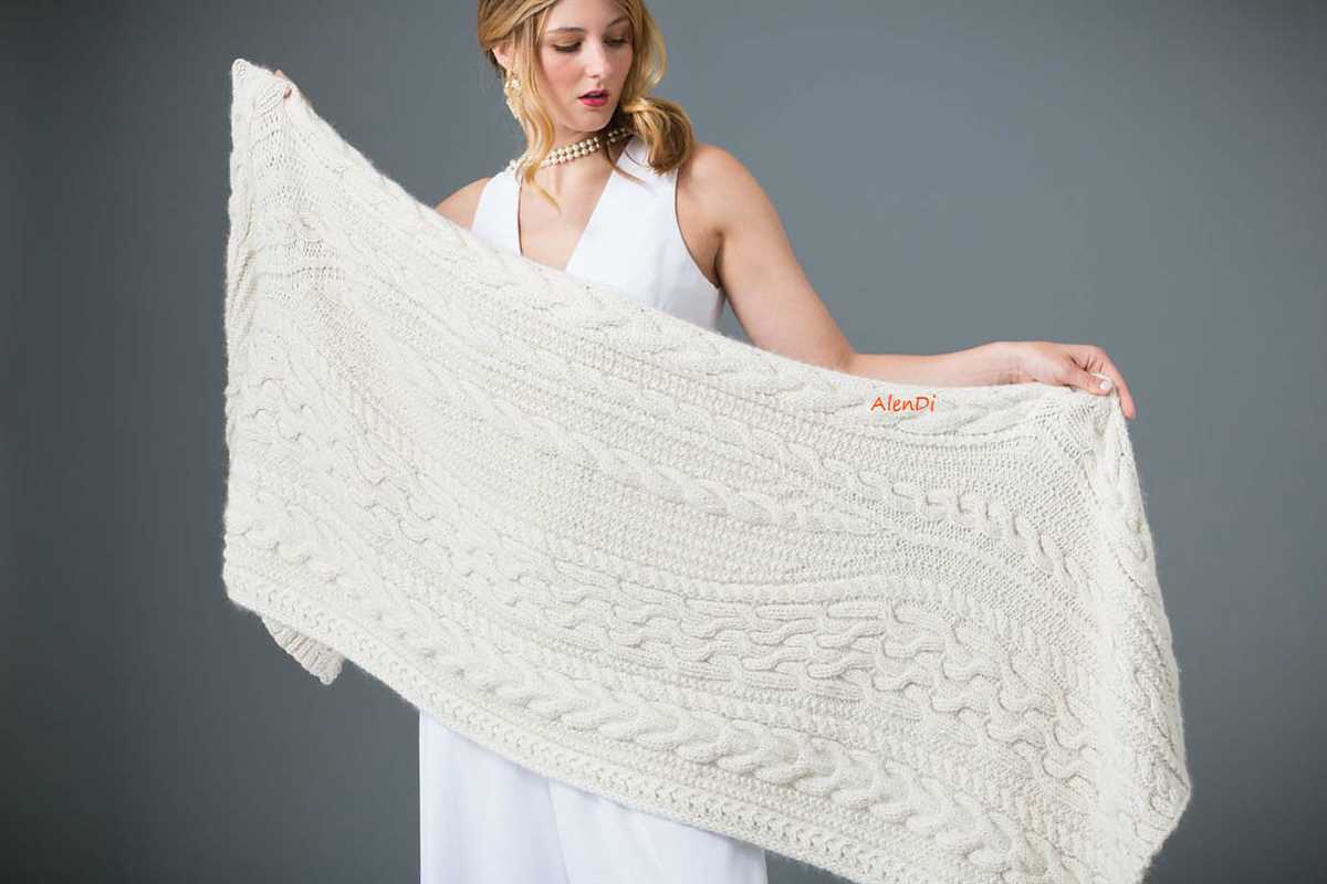 Knitted wrap patterns free