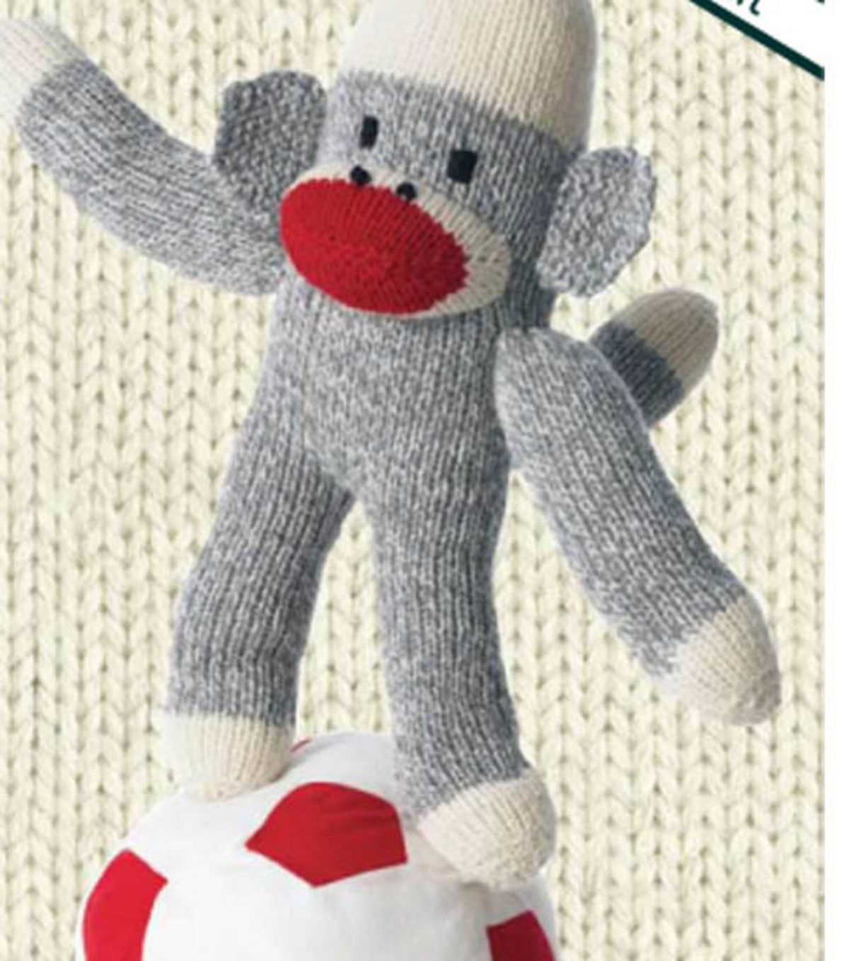 Knitted sock monkey pattern free
